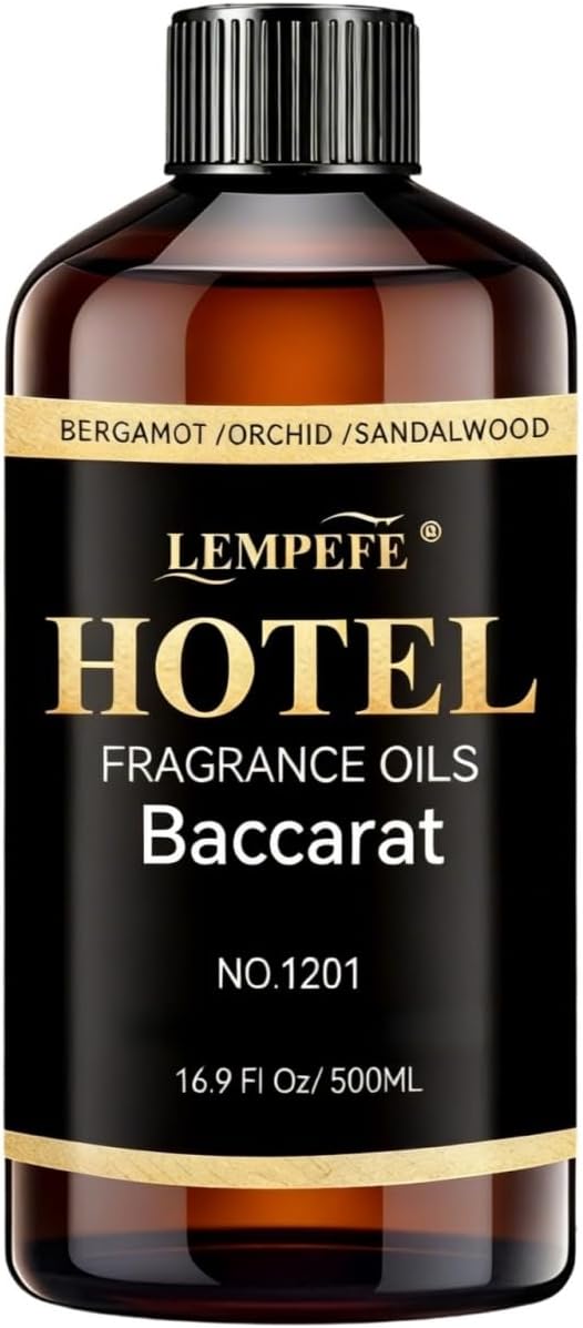 Diffuser Refill Oil Fragrance Oil Inspired by 5-Star Stay- 500 mL 16.09 fl oz - Hotel Fragrance Diffuser Oil & Home Luxury Scents for Aromatherapy Diffuser