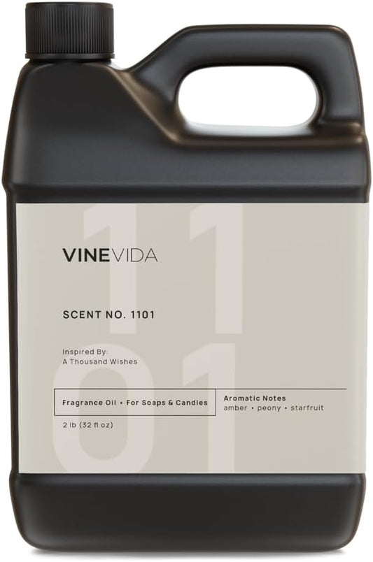 VINEVIDA [32oz] A Thousand Wishes Fragrance Oil for Candle Making and Soap Making - Premium Candle Scents for Soy Candles