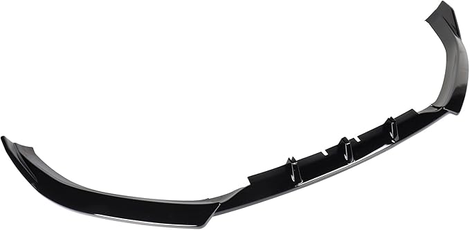 SCITOO Glossy Black Front Lip Spoiler Body Kit Compatible with 2008-2012 for Audi A5 Quattro 2010-2012 for Audi A5 Front Bumper Lip Splitter Chin Exterior Diffuser
