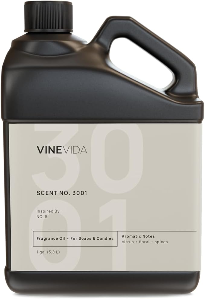 VINEVIDA [128oz] (Our Version of) NO. 5 Fragrance Oil for Soap Making - Soap Fragrance Oil - Scents for Soap Making - Oils for Soap Making - Essential Oils for Soap Making - Soap Scent