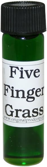 Original Products Five Finger Grass Oil for Protection, Magic, Witchcraft Magical Spiritual Healing Anointing Oils for Spells and Candles Prayer Cleansing Ritual Hoodoo Wiccan Voodoo