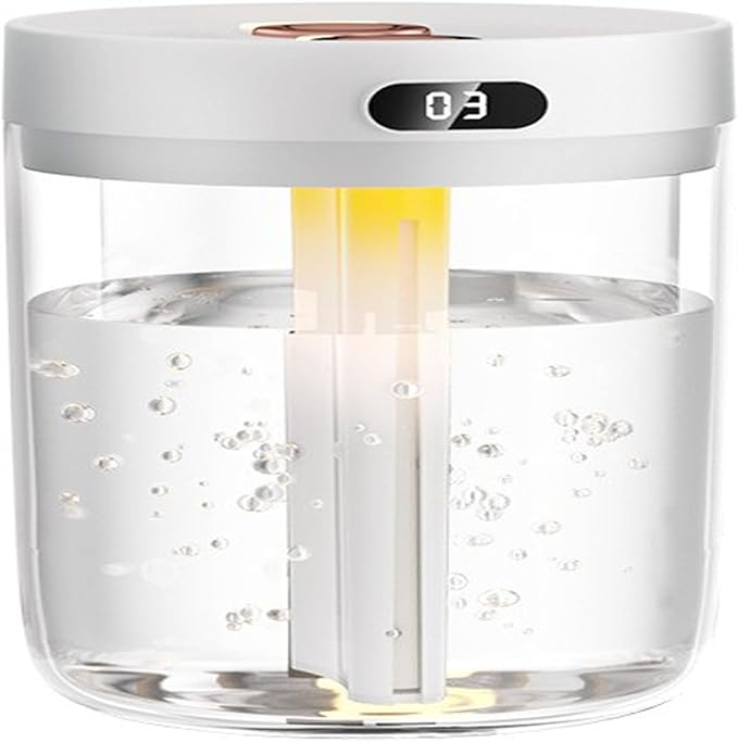 Humidifiers for Bedroom, Top Fill 1.5L Supersized Cool Mist Humidifier with Oil Diffuser and Nightlight, Quiet Ultrasonic Humidifiers for Home, Large Room, Baby Nursery and Plants (humidifier)