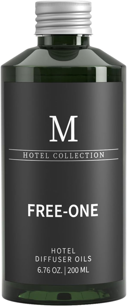 Hotel Scents Free One 6.76 Fl Oz (200 ml), Home Luxury Aroma,Hotel Fragrance Diffuser Oil,Hotel Diffuser Oil for Aromatherapy, Bigger Bottle, Bolder Aroma, Longer Lasting