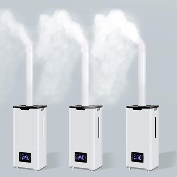 Humidifier for Home Bedroom 15L Warm Cool Mist Diffuser 360° Mist Nozzles Timer Auto Mode Customized Humidity for Baby Room Plants Office