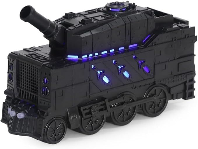 Essential Oil Diffuser, Tank Diffuser 300ML Essential Oil Diffuser, Flame Effect Cool Mist Humidifier, 2 Spray Modes, Retro Train-Shaped Aroma Diffuser for Home,Bedroom,Office,Yoga(Black)