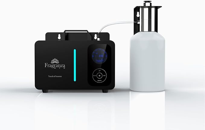 Fragranza613 Roma Scent Diffuser - High-Tech Aromatherapy, 8000 Sq/Ft Coverage, App-Controlled, HVAC Compatible, Energy-Efficient, Silent Operation