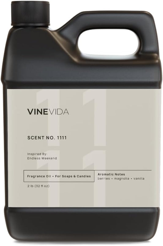 VINEVIDA [32oz] Endless Weekend Fragrance Oil for Candle Making and Soap Making - Premium Candle Scents for Soy Candles