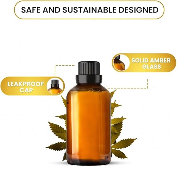 Cinnamon Essential Oil | USDA Certified Organic Cinnamon Oil |for Skin and Hair | Perfect for Aromatherapy | 1 Fl oz