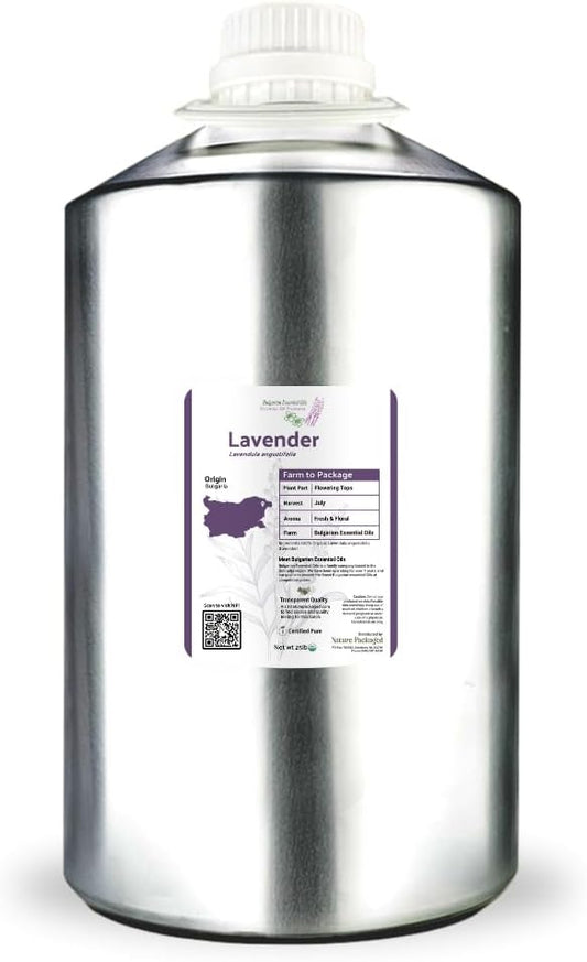 Lavender Oil - Bulgarian Essential Oils - Lavender Diffuser - Pure Therapeutic Grade (22lbs)