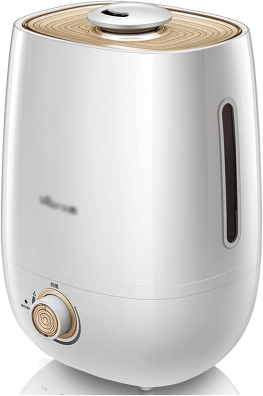 Humidifier for Bedroom - Auto Shut-Off - 5L High Capacity Humidifier Oil Diffuser Quiet Humidifiers for Home Large Room with Adjustable 360° Rotation Nozzle Cool Mist Humidifier