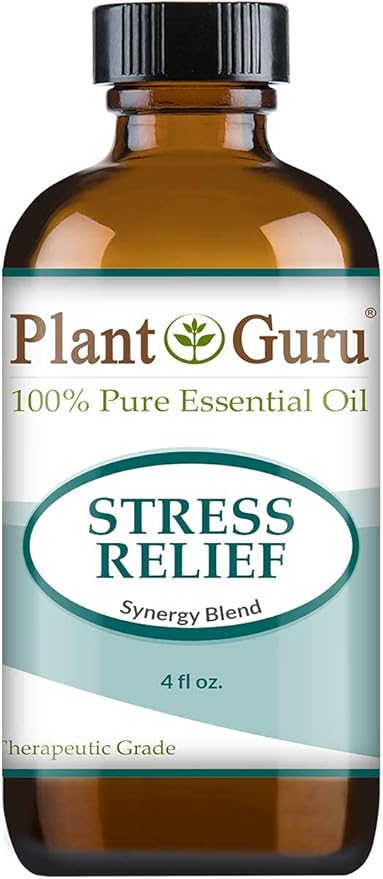 Stress Relief Blend Essential Oil 4 oz 100% Pure, Undiluted, Therapeutic Grade.