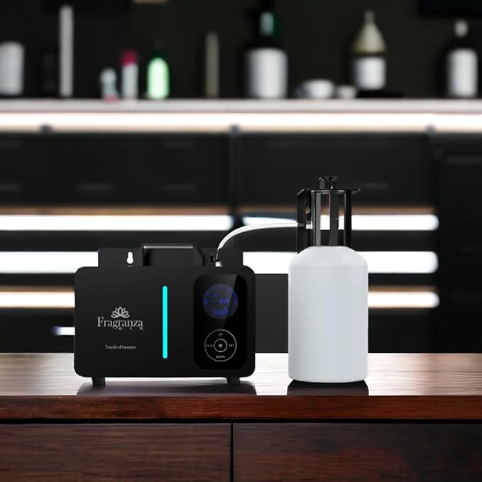 Fragranza613 Roma Scent Diffuser - High-Tech Aromatherapy, 8000 Sq/Ft Coverage, App-Controlled, HVAC Compatible, Energy-Efficient, Silent Operation