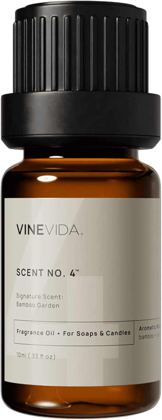VINEVIDA [0.33oz] Bamboo Garden - Fragrance Oil for Candle Making and Soap Making - Premium Candle Scents for Soy Candles