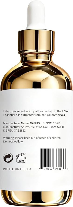 100% Pure Lavender Essential Oil 4 fl oz - Essential Oils for Skin & Diffusers & Home Care, Candle Making, Gifts for Women - Lavender Essential Oil for Diffuser Helps Me Relax/Calming