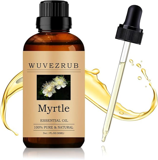 Myrtle Essential Oil 30ML - 100% Pure and Natural Oils for Aromatherapy Diffuser - 1 Fl Oz/Myrtle