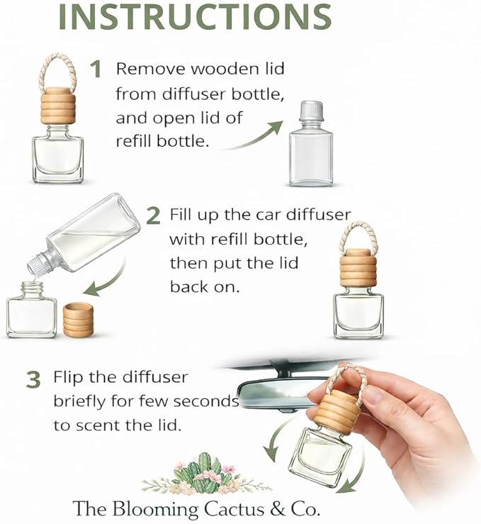 Car Diffuser Oil Refill 1 oz – Essential Oil Car Air Freshener Refill for Hanging Car Diffuser, Long Lasting Fragrance Oil, Phthalate Free, Multiple Scents. | Espresso