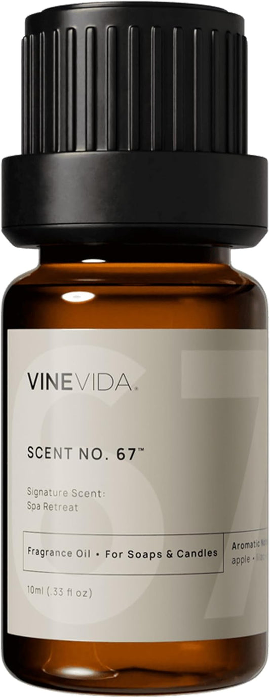 VINEVIDA [0.33oz] Spa Retreat Fragrance Oil for Candle Making and Soap Making - Premium Candle Scents for Soy Candles