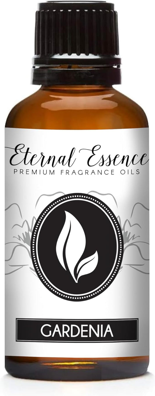 Eternal Essence Oils Gardenia 30ml Premium Fragrance Oil - for Candle, Soap Making, Aromatherapy, Diffusers, Home Care, & Humidifiers