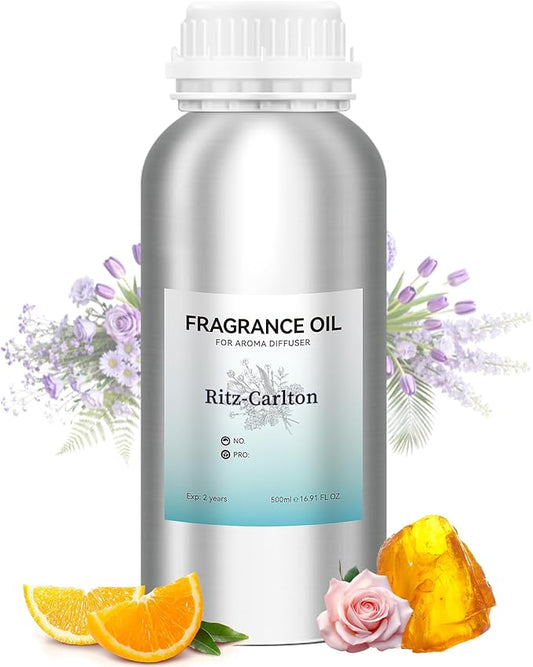 JEPEErbz Ritz Carlton Hotel Scent Essential Oil (500ml / 16.9oz), Essential Oil for Diffuser, Natural, Long-Lasting, Premium Fragrance Similar to Luxury Hotel Scent, Ideal for Home & Spa