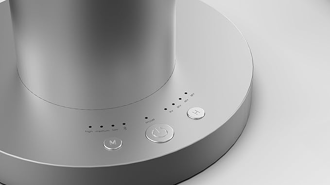Fragranza613 Venice Mini Wireless Smart Essential Oil Diffuser – Ultra-Quiet, App & Remote Controlled, Adjustable Intensity, Covers Up to 3,000 sq ft, 20% More Scent, Energy-Efficient (Silver)