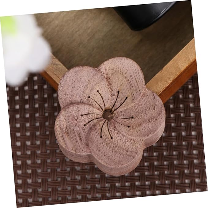 Wood Diffuser Essential Oil Diffuser Aromatherapy Wood with Plum Blossom Scent Black Walnut for Home Office Bedroom Relaxation and Sleep
