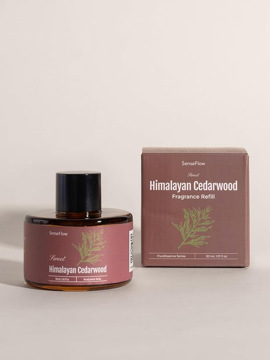 Essential Oil Refill 1.02oz/30ml for SF101/SF101S Waterless Aromatherapy Diffuser, Covers 1000 Sq Ft, 120-Day Natural Scent 1 Pack,Himalayan Cedarwood
