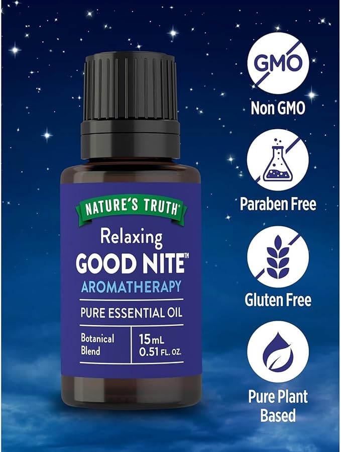 Nature's Truth Good Nite Aromatherapy Essential Oil Blend (Pack of 4)
