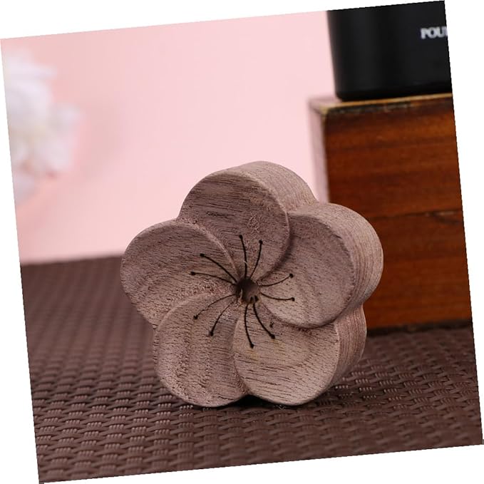Wood Diffuser Aromatherapy Diffuser Essential Oil Diffused Wood Plum Blossom Scented Aromatherapy for Home Office Bedroom Relaxation