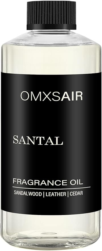 Hotel Scnet Diffuser Oil Santal 16.9Fl Oz(500ml) Value Size - Air Freshener Hotel&Car,Home- Luxury Essential Oils for Diffuser Refill - Bigger Bottle, Longer Lasting, Stronger Scent