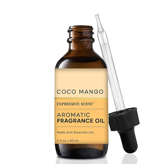 Expressive Scent 1 Pack Coco Mango 2oz Scented Home Fragrance Essential Oil