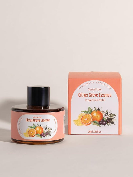 Essential Oil Refill 1.02oz/30ml for SF101/SF101S Waterless Aromatherapy Diffuser, Covers 1000 Sq Ft, 120-Day Natural Scent 1 Pack,Citrus Grove Essence