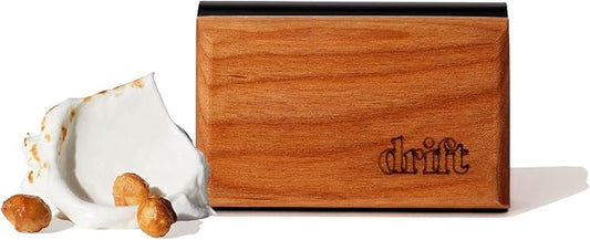 Drift Car Air Freshener - The Original Wood Air Freshener - Car Odor Eliminator - Long Lasting Scent - Auto Accessories - Metal Clip - Essential Oils - Clean Ingredients - Macadamia Swirl Starter Kit