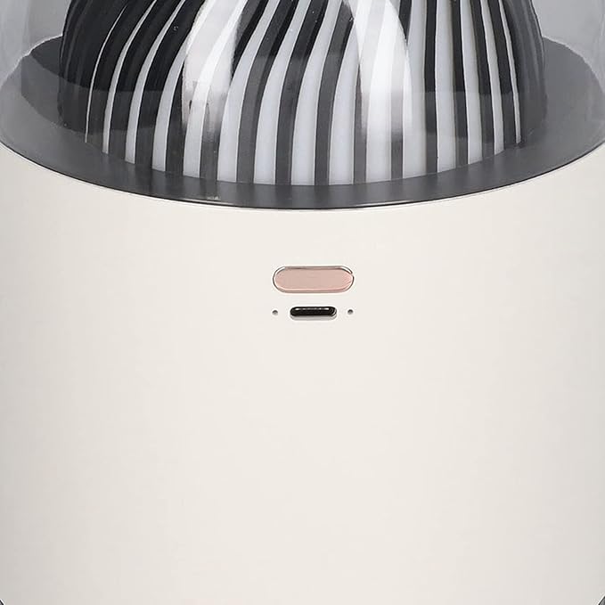 1000ml Mini Humidifier,Low Noise Aroma Air Diffuser Humidifier with Double Spray Night Light USB Design,Desktop Mute Air Purification Cool Mist Humidifier for Home Bedroom Office(White)