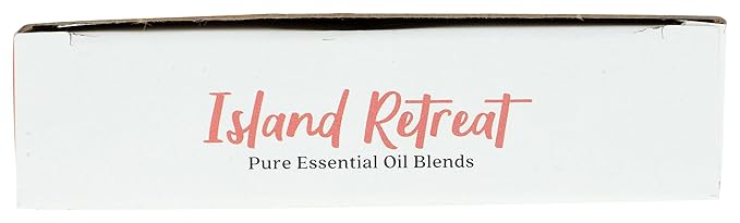 Aura Cacia Island Retreat Essential Oil Kit - Light Aroma, No Synthetic Fragrances