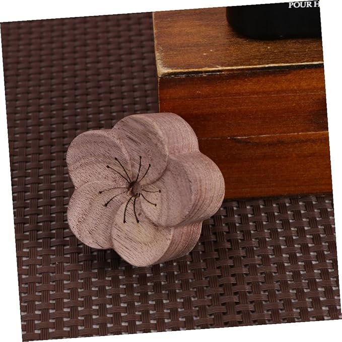 VILLCASE Wood Aromatherapy Diffuser with Plum Blossom Scent, Essential Oil Diffused Wood for Home and Office, Natural Black Walnut Fragrance Diffuser for Bedroom Relaxation and Sleep