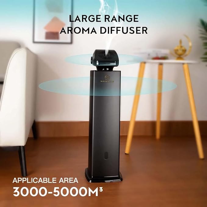 High-Capacity Smart Aroma Diffuser for Large Spaces Silver