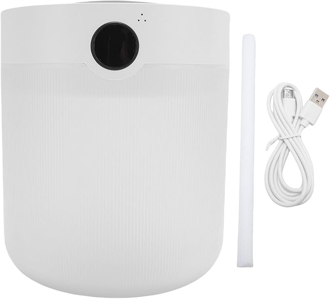 ASHATA 2000ML Dual Mist Top Fill Humidifier & Essential Oil Diffuser with Color LED Lights, 2 Spray Modes, Quiet Cool Mist Humidifiers for Bedroom Office Home