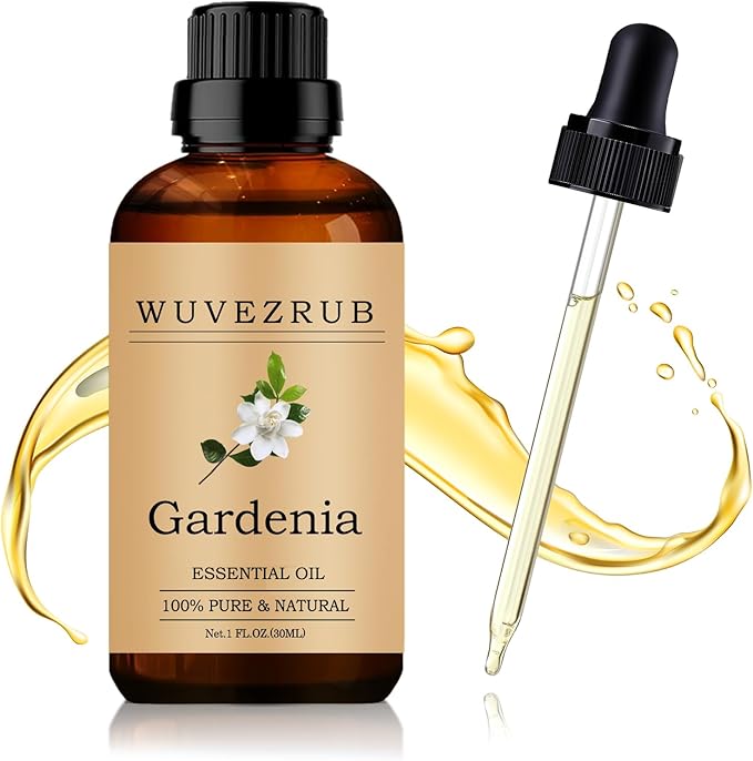 Gardenia Essential Oil 30ML - 100% Pure and Natural Oils for Aromatherapy Diffuser - 1 Fl Oz/Gardenia