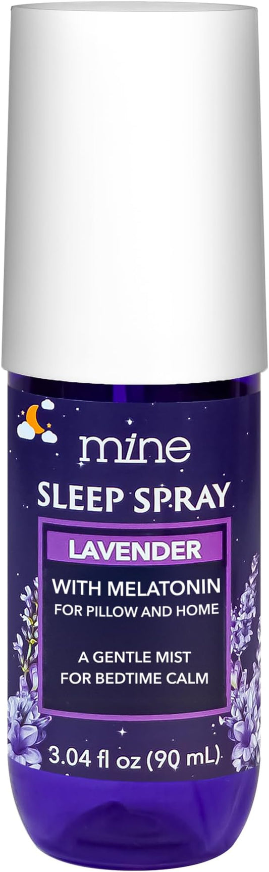 Lavender Sleep Spray with Melatonin - Relaxing Gifts for Teen Girls and Women – Natural Pillow Mist for Sleep, Calming Bed Spray for Adults, Gifts for Mom