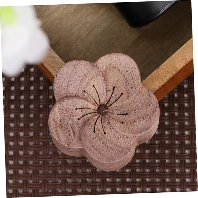 GALPADA Wood Aroma Diffuser Stick Essential Oil Aromatherapy Diffuser Plum Blossom Scent Home Office Bedroom Relaxation Sleep