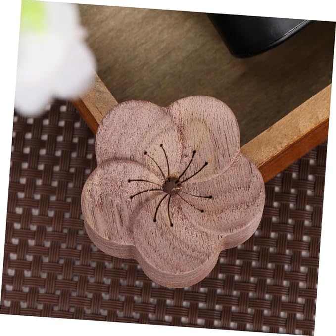 COLLBATH Aromatherapy Wood Diffuser Stick Plum Blossom Essential Oil Diffuser for Home Office Bedroom Aroma