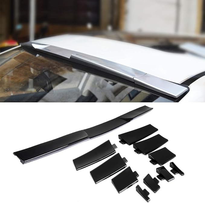 SCITOO 1 Set Roof Spoiler for Nissan for Altima 2012-2018 Sedan Accessories Glossy Black Rear Window Roof Spoiler
