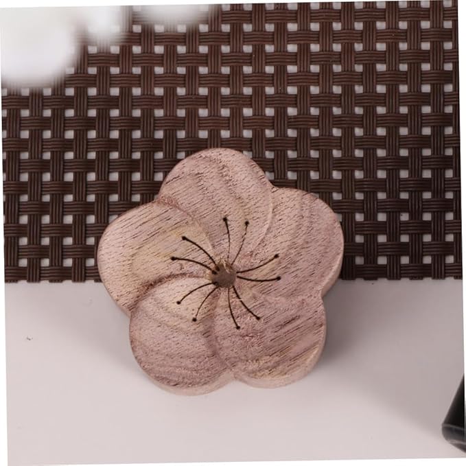 FUOYLOO Wood Aromatherapy Diffuser Plum Blossom for Home Office Bedroom Portable Natural Wood Essential Oil Diffuser Eco-Friendly