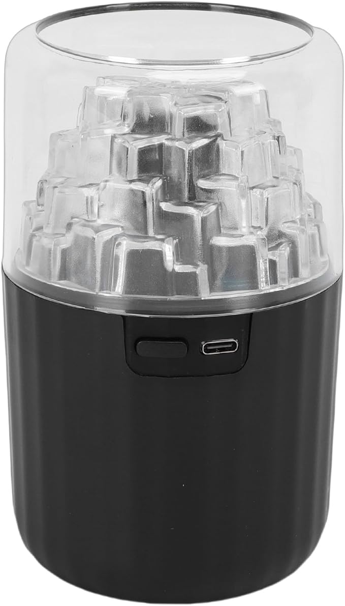 Zerodis Car Diffuser Humidifier ABS Dual Mist Modes Portable USB Aromatherapy Ideal for Home Office Travel Compact 300ml Capacity (Black)