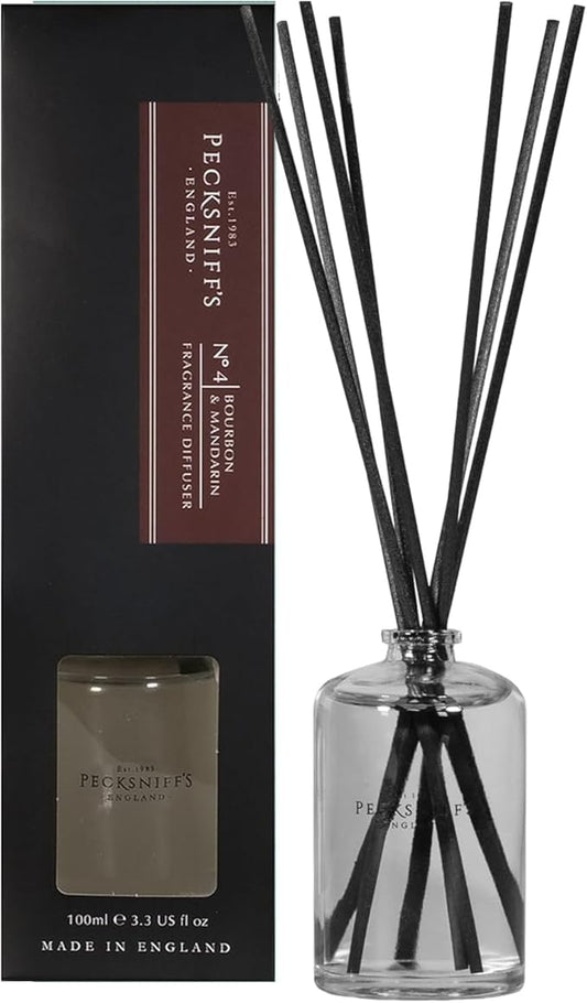 Pecksniff's Bourbon & Mandarin Diffuser | 100 ml/3.38 Fl Oz