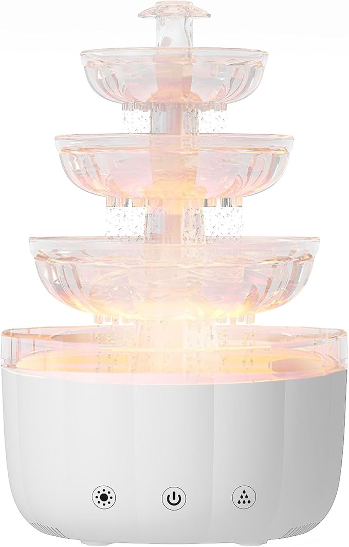 2-in-1 Humidifier and Aroma Diffuser, 500ML Capacity, Dual Spray Modes, 7-Color LED Light, Perfect for Home, Bedroom, and Office, Covers Up to 40㎡ Spaces