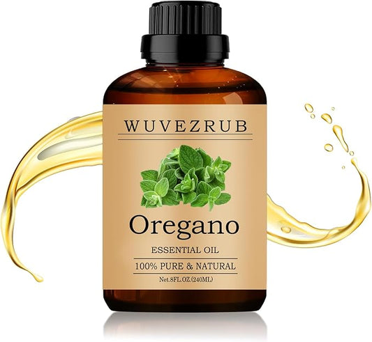 Oregano Essential Oil 240ML - 100% Pure and Natural Oils for Aromatherapy Diffuser - 8 Fl Oz/Oregano