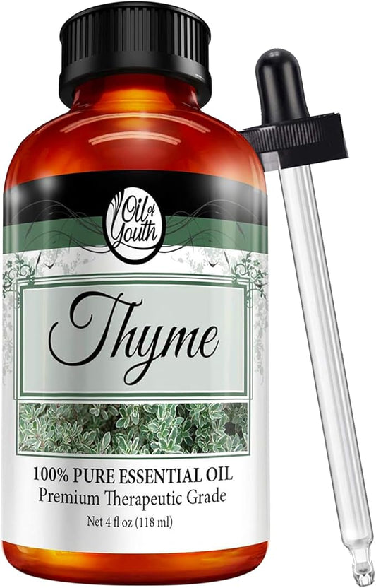Oil of Youth 4 fl oz Therapeutic Grade Thyme Essential Oil