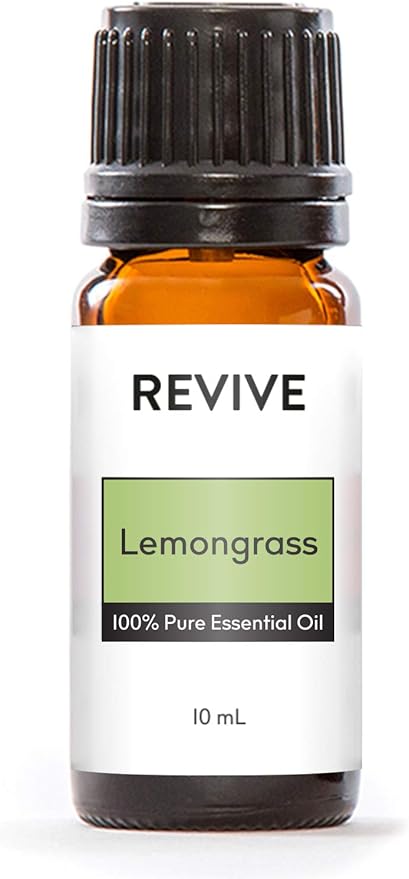 Lemongrass Essential Oil by Revive Essential Oils - 100% Pure Therapeutic Grade, for Diffuser, Humidifier, Massage, Aromatherapy, Skin & Hair Care