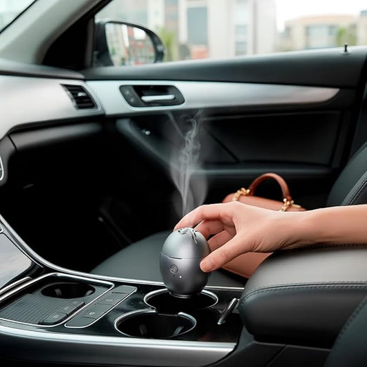 Orbby Aroma Diffusers for Home | Small Incense Burner : Waterless Cordless Electric Car Scent Air Freshener for Room Office Travel Diffueser -Non Toxic,Timer Automatic Difusor de Aromas para Casa